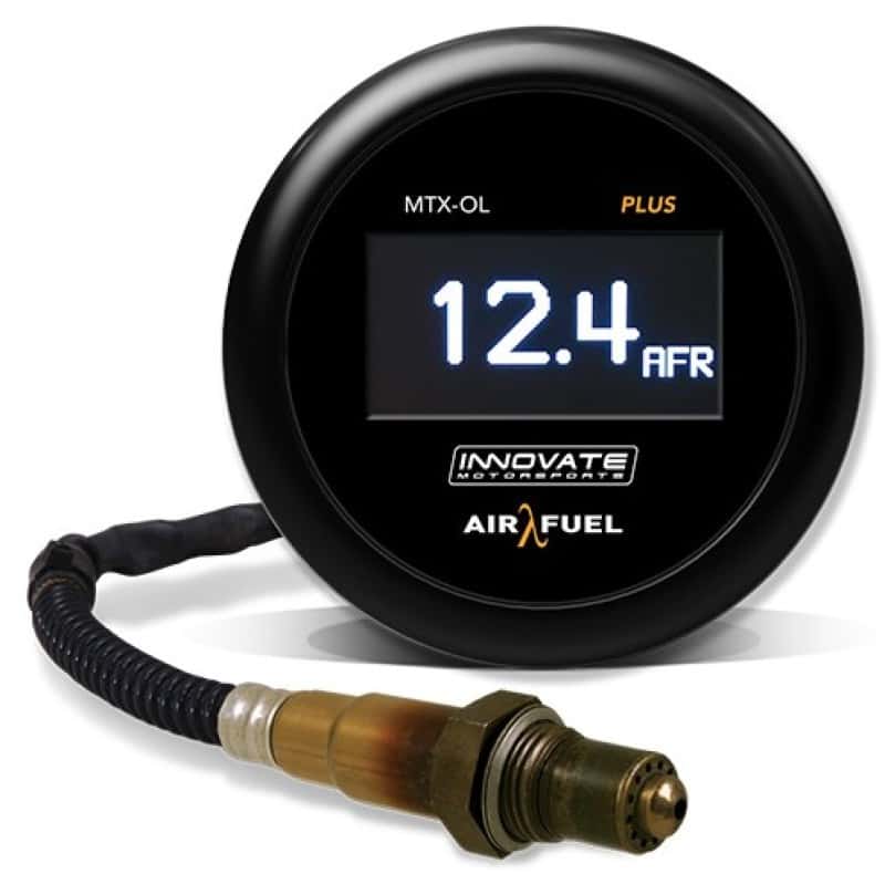 Innovate Motorsports — Innovate MTX-OL PLUS Wideband Digital Air/Fuel Ratio OLED Gauge Kit 8ft w/O2 Sensor
MTX-OL AFR 8ft Sens - view 1