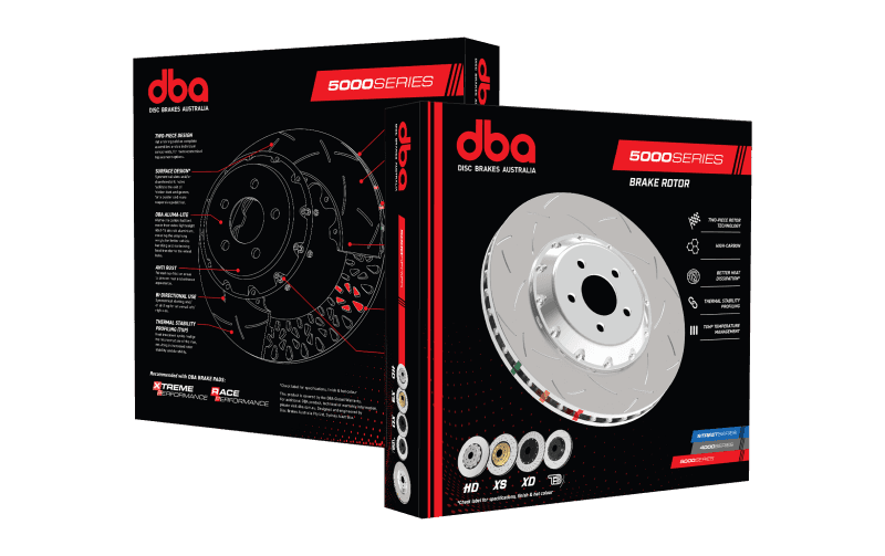 DBA — DBA 08+ EVO X Front Slotted 5000 Series 2 Piece Rotor Assembled w/ Black Hat
Brake Rotor
Brake Disc - view 10