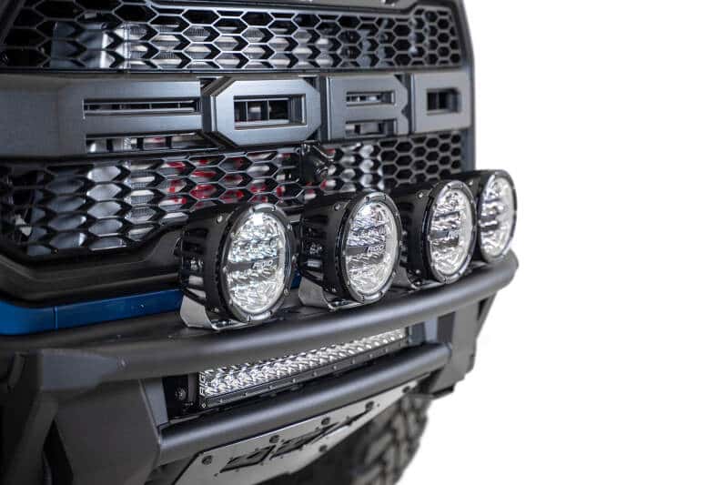 Addictive Desert Designs — Addictive Desert Designs 17-20 Ford Raptor Pro Bolt-On Front Bumper - Hammer Black
Bumper Light Hoop
Accessory - view 12