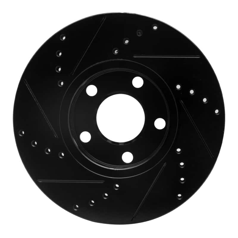 R1 Concepts — R1 92-08 Audi A4 (USA/Canada) Front Right Drilled & Slotted Black Brake Rotor
R1 Brake Rotor Drill - view 5