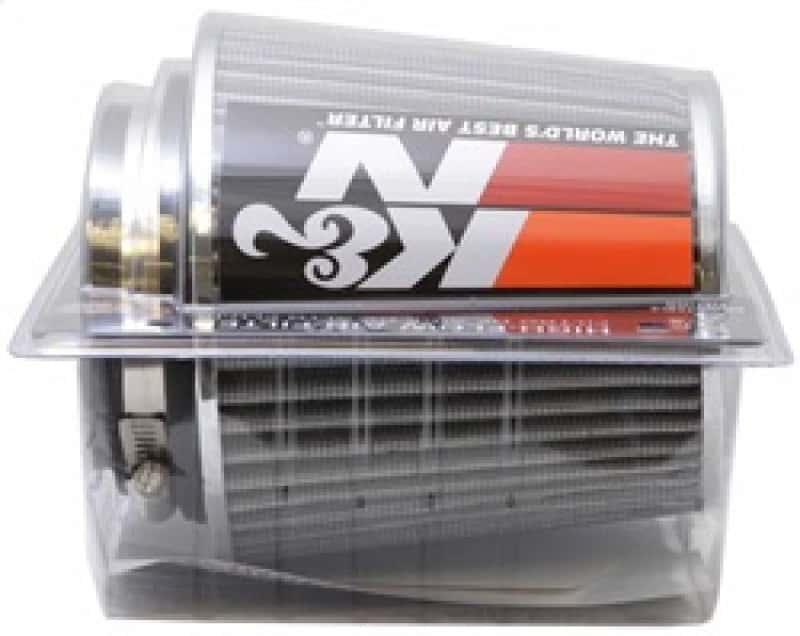 K&N Engineering — K&N Universal Filter Chrome Round Tapered White - 4in Flange ID x 1.125in Flange Length x 5.5in H
Universal Clamp-On A
Clamp-on Air Filter - view 14