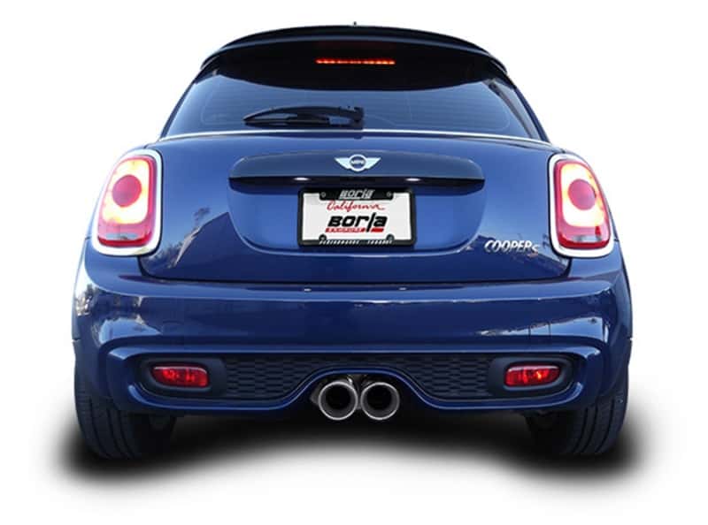 Borla — Borla 14-15 Mini Cooper S F56 2.0L Turbo AT/MT FWD 2DR 2.5in S-Type Rear Section Exhaust 4in Tips
Axle-Back System - view 7