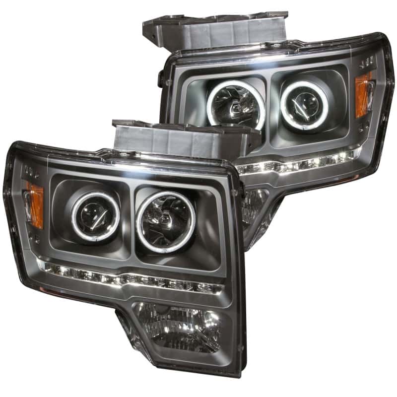 ANZO — ANZO 2009-2014 Ford F-150 Projector Headlights w/ Halo Black (CCFL) G2
Head Light Set
HdLtSet - view 1