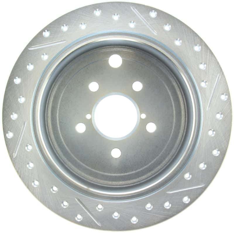 Stoptech — StopTech Select Sport 09-13 Subaru Forester Slotted and Drilled Right Rear Rotor
Drill/Slotted Rotor
Disc Brake Rotor - view 2