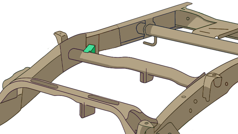 RustBuster — Rust Buster 07-18 Chevy Silverado/GMC Sierra Rear Upper Shock Mount - view 11