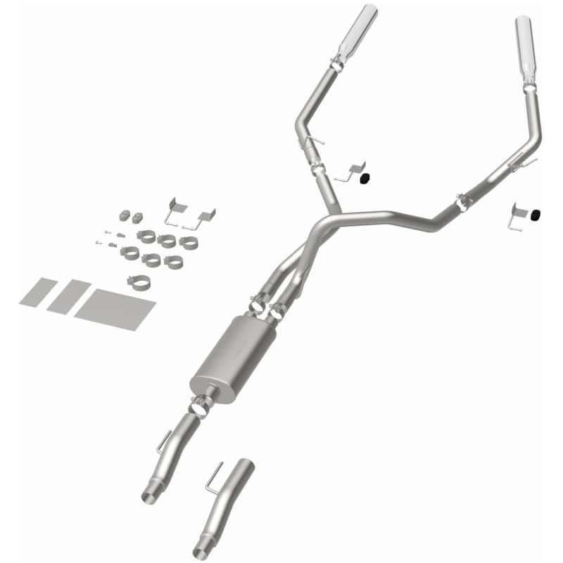 Magnaflow — MagnaFlow 11 Ford F-150 3.7L/5.0L/6.2L SS Catback Exhaust Dual Split Rear Exit w/ 3.5in SS Tips
Cat-Back - view 26