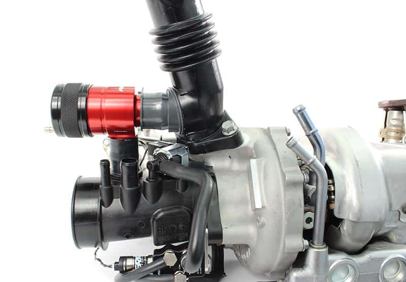 Perrin Performance — PERRIN 15-21 Subaru WRX / 14-18 Forester XT Bypass/Blow Off Valve - Red - view 8