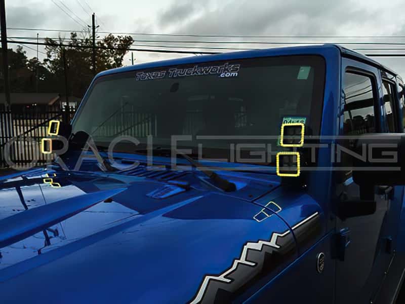 ORACLE Lighting — Oracle Off-Road 3in W Square Spotlight with Halo - White
Spot Light - view 4