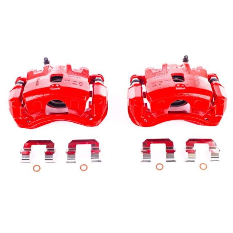 PowerStop — Power Stop 05-09 Hyundai Tucson Front Red Calipers w/Brackets - Pair
Caliper Set - view 1