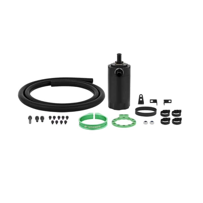 Mishimoto — Mishimoto Universal Baffled Oil Catch Can - Green - view 10