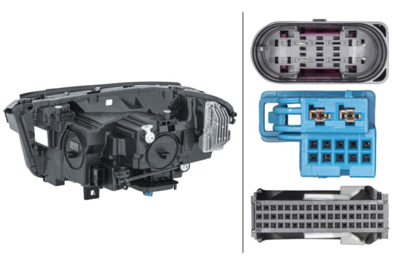 Hella — Hella 21-22 Mercedes-Benz Gla Headlamp Rh Led Dynamic - view 2
