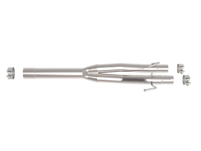 aFe — aFe Apollo GT Series 409 Stainless Steel Muffler Delete Pipe 09-19 Ram 1500 (Dual Exhaust) V8-5.7L
Muffler Delete Pipe - view 2