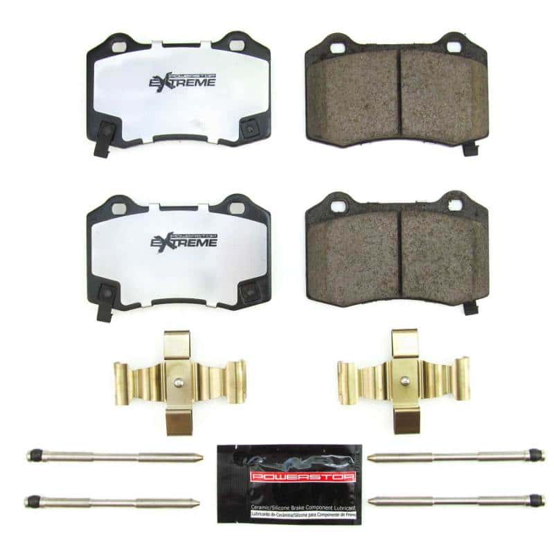 PowerStop — Power Stop 18-21 Jeep Grand Cherokee Rear Z26 Extreme Street Brake Pads w/Hardware
Z26 Brake Pads - view 1