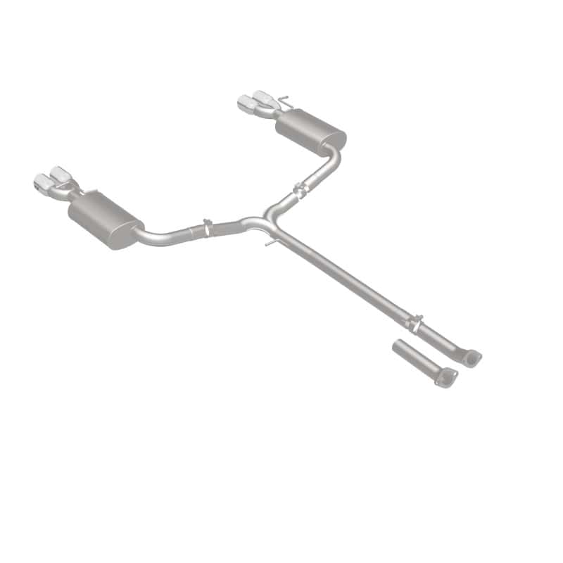 Magnaflow — MagnaFlow Cat-Back 11-15 Kia Optima 2.0L/2.4L Sport SS 2.25in Quad Split Rear 4.5in Tips
Cat-Back - view 11