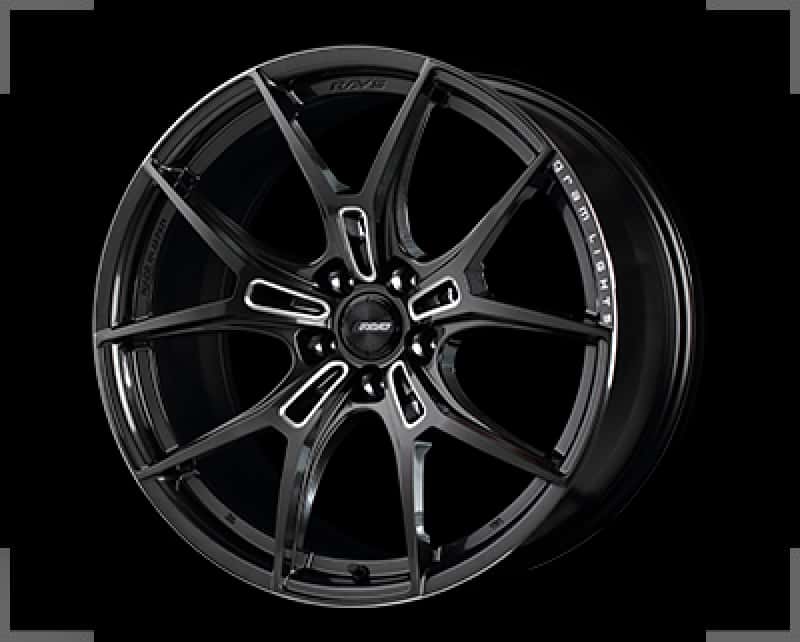 Gram Lights — Gram Lights 57FXZ 19x9.5 +25 5x112 Super Dark Gunmetal and Machining Rim Edge DC Wheel - view 2