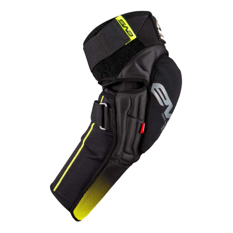 EVS — EVS TP199 Knee/Shin Guard Pair Black/Hi Viz - Large/XL - view 3