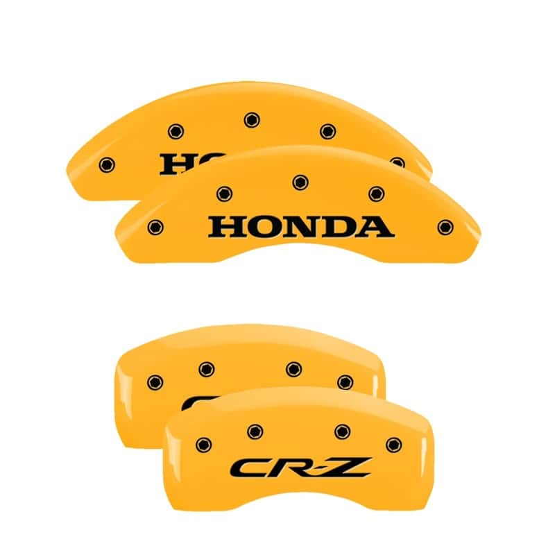 MGP — MGP 4 Caliper Covers Engraved Front Honda Engraved Rear CR-Z Yellow finish black ch
Caliper Covers - view 1