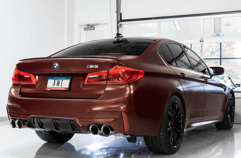 AWE Tuning — AWE Tuning 18-19 BMW F90 M5 SwitchPatch Cat-Back Exhaust- Black Diamond Tips
SwitchPath™ Exhaust - view 3