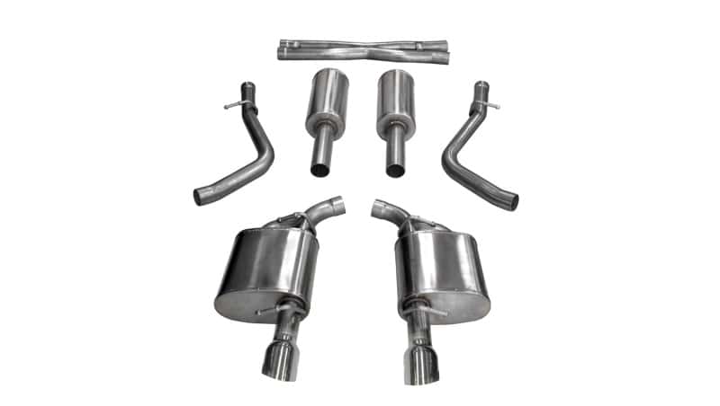 CORSA Performance — Corsa 2017-2020 Dodge Charger 5.7L V8 Xtreme Cat-Back Dual Rear Exit w/4.5in Polished Tips
Exhaust - view 1