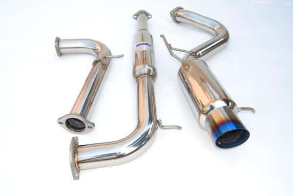 Invidia — Invidia 00+ Mitsubishi Eclipse N1 Titanium Tip Cat-back Exhaust - view 1