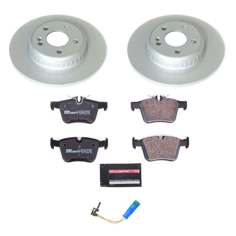 PowerStop — Power Stop 17-18 Mercedes-Benz C300 Rear Euro-Stop Brake Kit - view 1