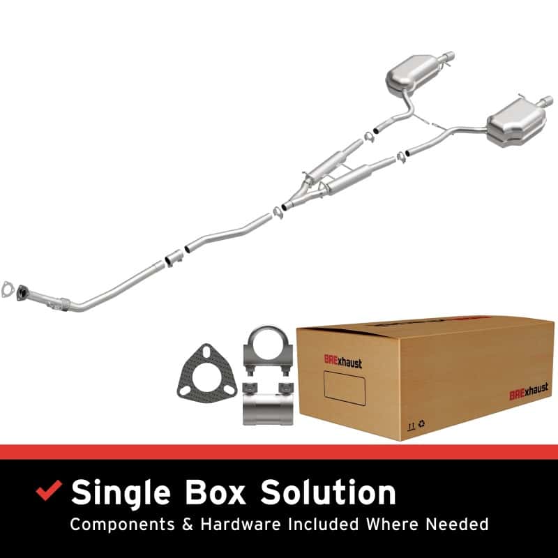 Magnaflow — BRE Exhaust 04-05 Audi A4 Quatro 1.8L Exhaust Kit
Exhaust Kit - view 1