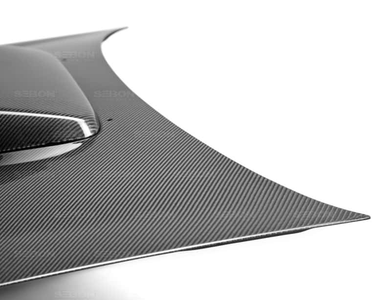 Seibon — Seibon 06-07 Subaru WRX/STi OEM Carbon Fiber Hood - view 19