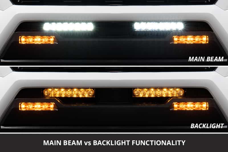 Diode Dynamics — Diode Dynamics Tacoma 2024 Stealth Lightbar SS10 Max White Combo - view 3