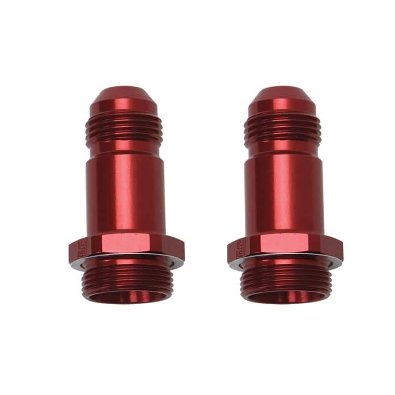 Russell — Russell Performance -8 AN Carb Adapter Fittings (2 pcs.) (Red)
CrbAdptFitting - view 3