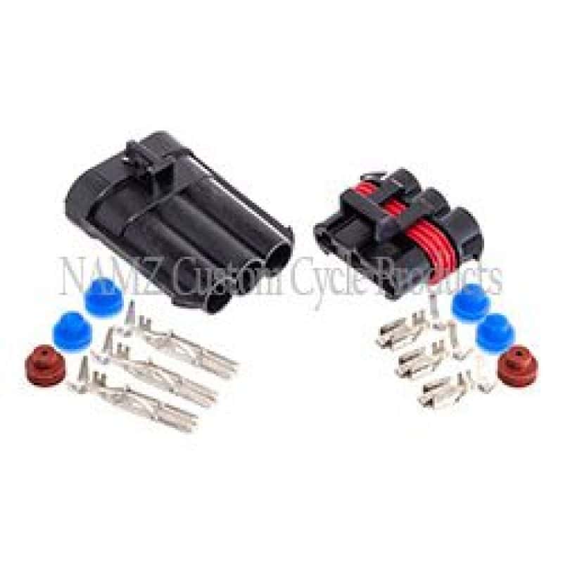 NAMZ — NAMZ AMP Power Plug Kit - M/F Water-Tight Quick-Disconnect Plug Set - view 2
