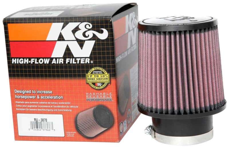 K&N Engineering — K&N Universal Clamp-On Air Filter 3in FLG / 5in B / 4-1/2in T / 5in H
Universal Clamp-On A
Clamp-on Air Filter - view 3