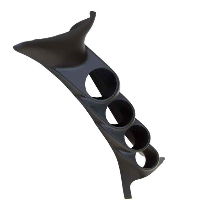 AutoMeter — Autometer 99-07 Ford Super Duty Black 52mm Quad Pillar Pod
2-1/16" 4-GAUGE PILL - view 3