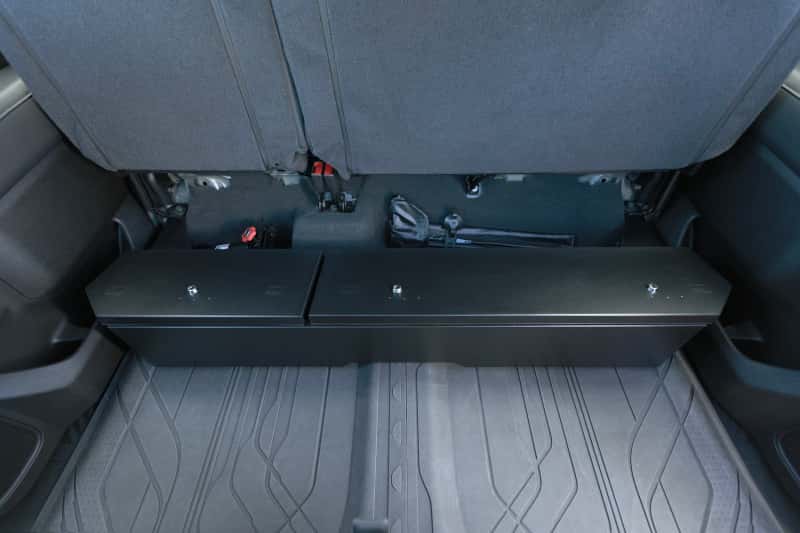 Tuffy Products — Tuffy 2019+ Chevrolet Silverado Underseat Lockbox w/ Keyed Lock
Lockbox - view 7