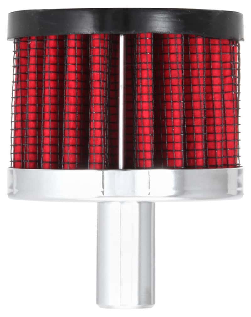 K&N Engineering — K&N Steel Base Crankcase Vent Filter .5in Vent OD x 2in OD x 1.5in Height
Vent Air Filter/Brea
Vent Air Filter - view 8