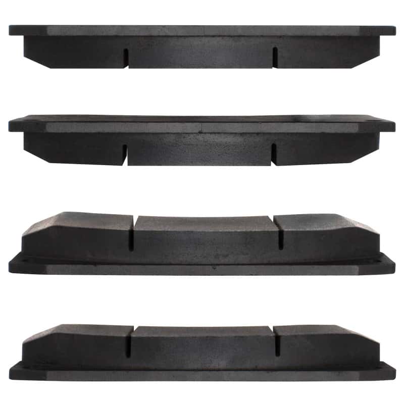 DFC — DFC 86-92 Ford CF6000 Front 5000 Advanced Semi Metallic Brake Pads
DFC Brake Pad Set - view 3