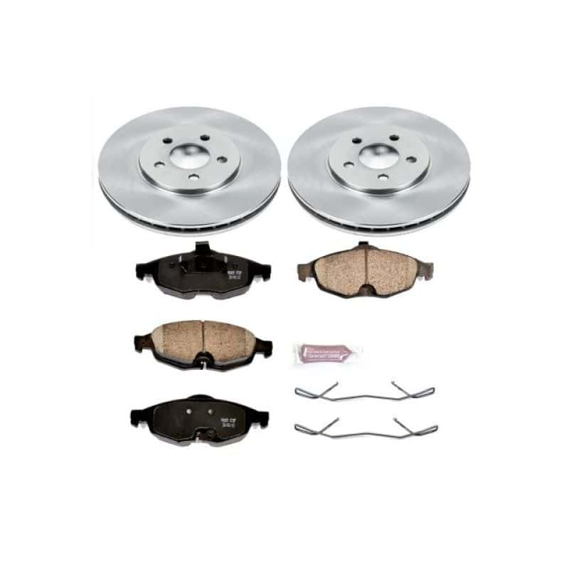 PowerStop — Power Stop 01-06 Chrysler Sebring Front Autospecialty Brake Kit - view 1