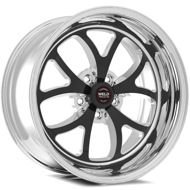 Weld — Weld S76 17x9 / 5x120mm BP / 6.8in. BS Black Wheel (Medium Pad) - Non-Beadlock
17X9'' S76B - view 2
