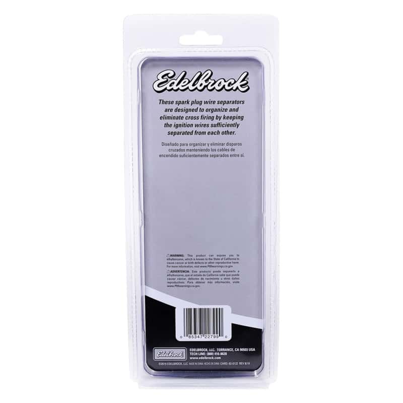 Edelbrock — Edelbrock Spark Plug Wire Separators (SK005007) - Set of 6
ELECTRONICS - view 5