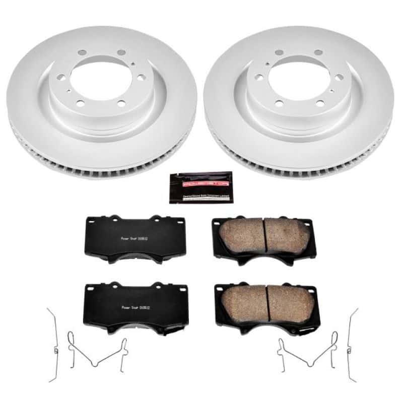 PowerStop — Power Stop 10-19 Lexus GX460 Front Z17 Evolution Geomet Coated Brake Kit - view 1