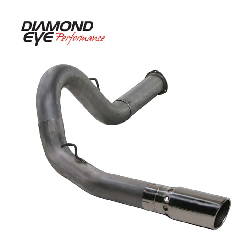 Diamond Eye Performance — Diamond Eye KIT 5in DPF-BACK Single SS 07.5-08 CHEVY 6 6L 2500/3500 PCKGD BX46X14X14OD EL-PL
KIT; 5in.; DPF-BACK; - view 3