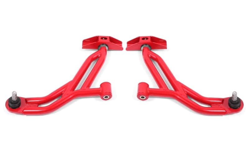 BMR Suspension — BMR Suspension 05-14 Ford Mustang Lower A-Arms - Red - Non-Adjustable
Lower Control Arms - view 1