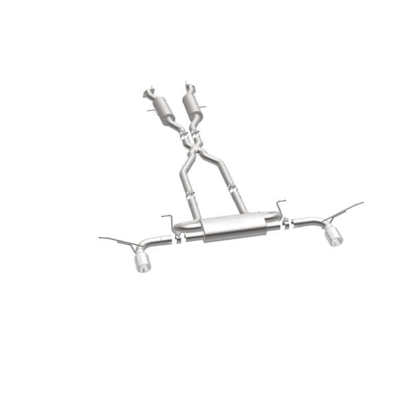 Magnaflow — MagnaFlow Cat-Back SS 2.5in Dual Split Rear 4in Black Tip 11-16 Jeep Grand Cherokee 5.7L V8/3.6L V6
Cat-Back - view 21
