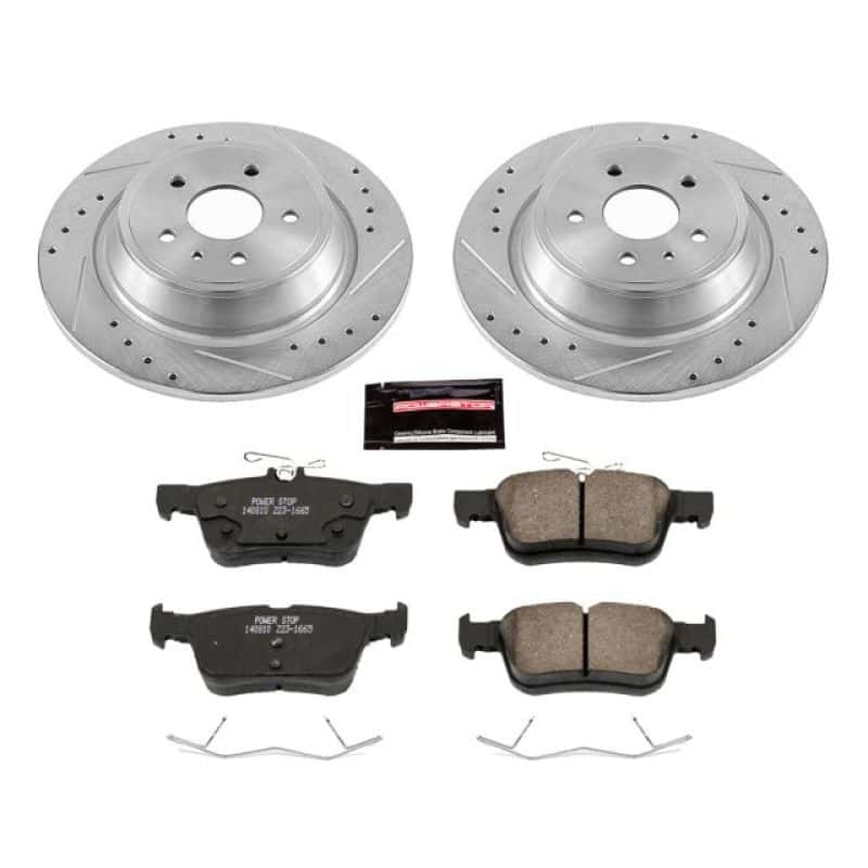 PowerStop — Power Stop 13-19 Ford Fusion Rear Z23 Evolution Sport Brake Kit - view 1