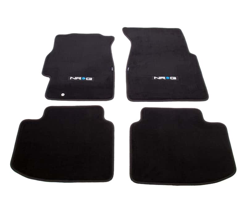 NRG — NRG Floor Mats - 96-00 Honda Civic 2DR &3DR (NRG Logo) - 4pc. - view 1