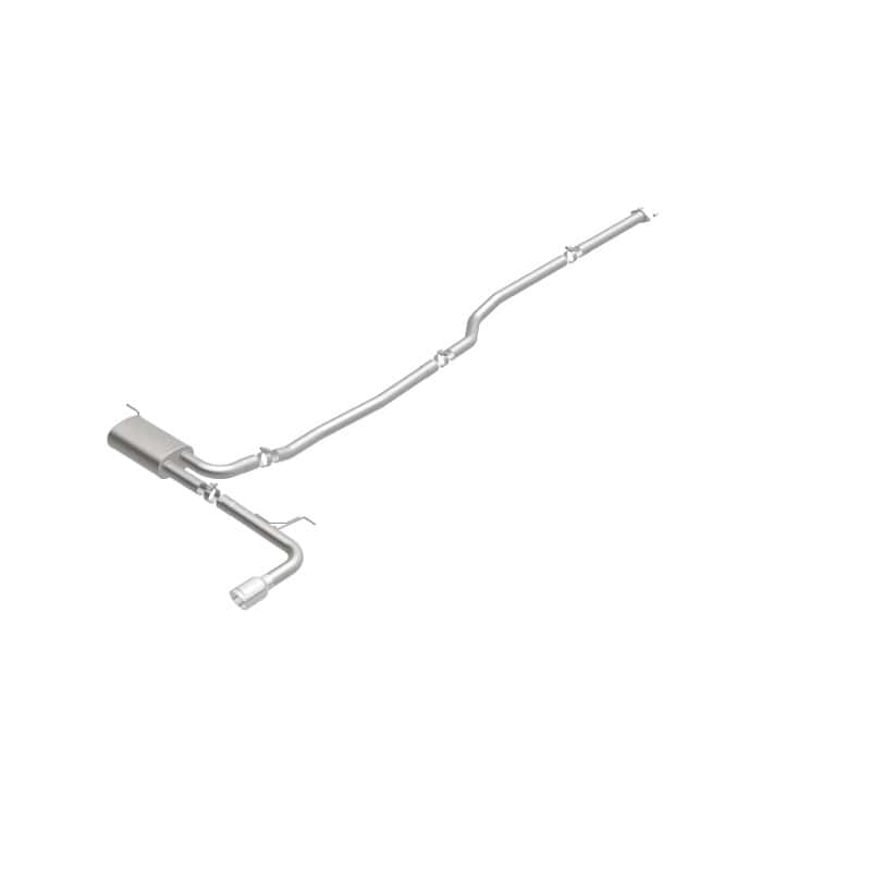 Magnaflow — MagnaFlow Cat Back, SS, 2.5in, Street, Single Straight Pass. Polished 4in Tip, 2015 Ford Fusion 2.5L
Cat-Back - view 26
