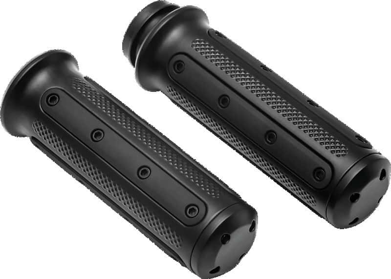 Kuryakyn — Kuryakyn Heavy Industry Grips Throttle-By-Wire Black - view 1