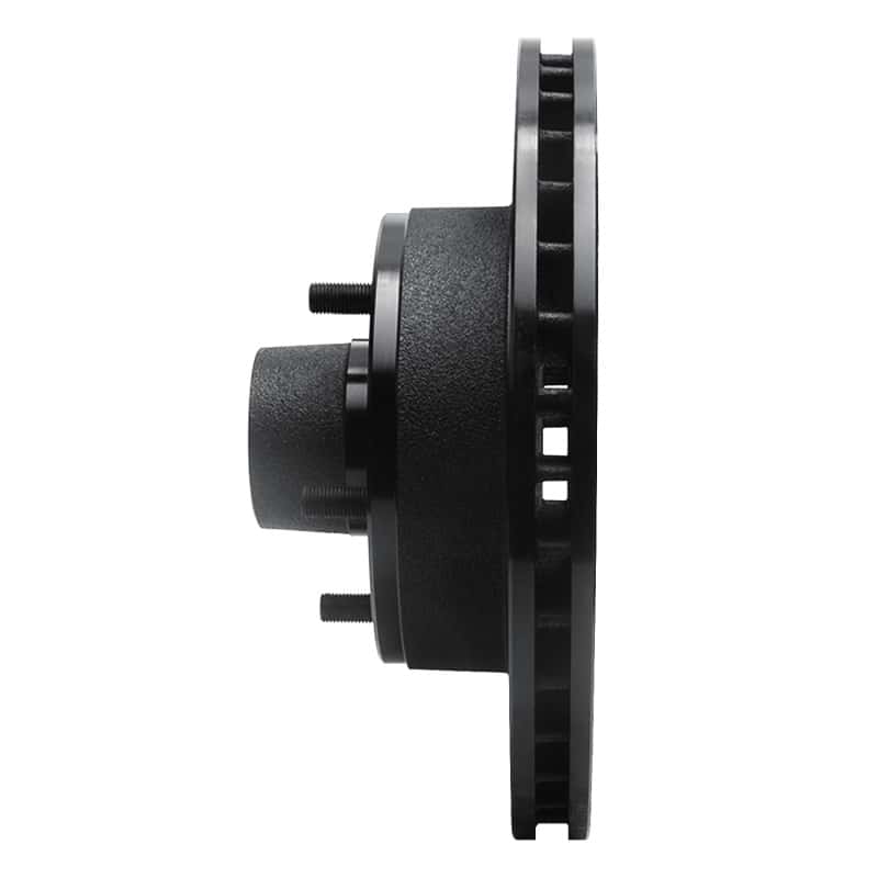 R1 Concepts — R1 1978-1990 Buick Estate Wagon Front Left Drilled & Slotted Black Brake Rotor
R1 Brake Rotor Drill - view 3