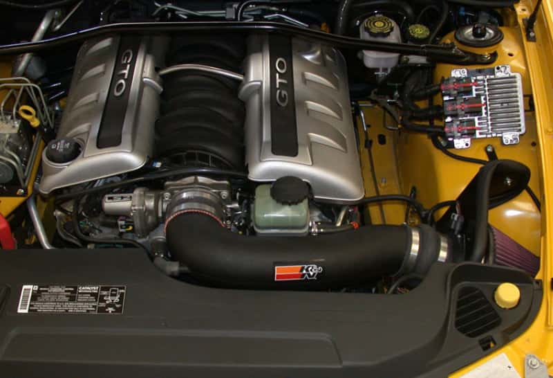 K&N Engineering — K&N 06 Pontiac GTO V8-6.0L AirCharger Performance Intake
Performance Air Inta
Air Intake System - view 4