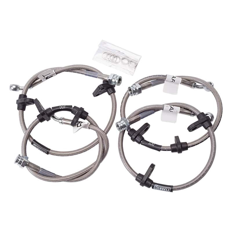 Russell — Russell Performance 88-91 Honda Civic EX/ Si / CRX Si Brake Line Kit
Brake Hose Kit - view 2