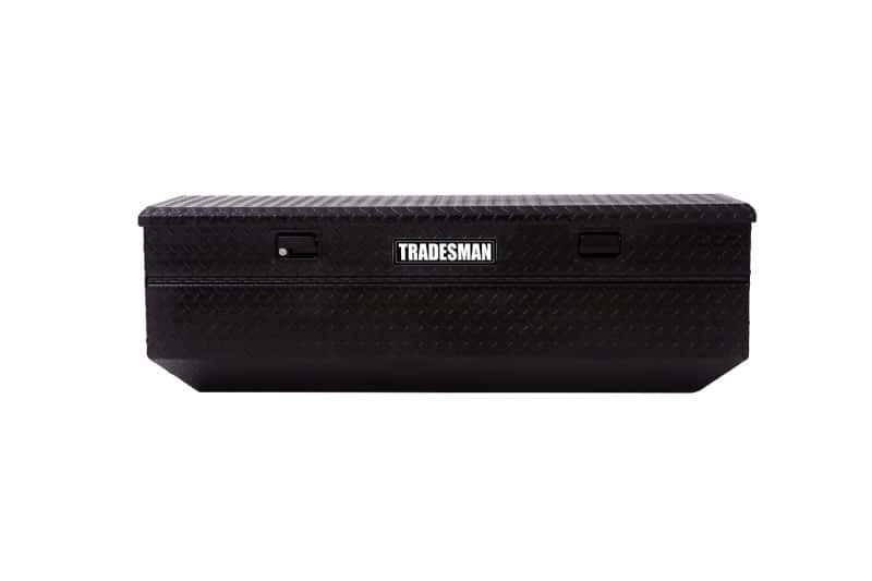 Tradesman — Tradesman Aluminum Flush Mount Truck Tool Box (56in.) - Black - view 5